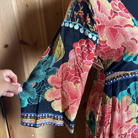 FARM RIO x ANTHROPOLOGIE Rosario Maxi Dress - Picture 9 of 14